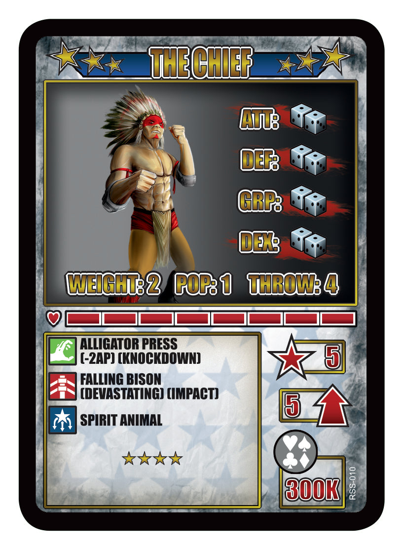 RUMBLESLAM Superstar Card