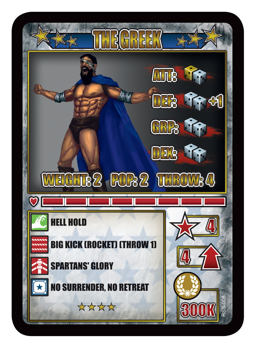 RUMBLESLAM Superstar Card