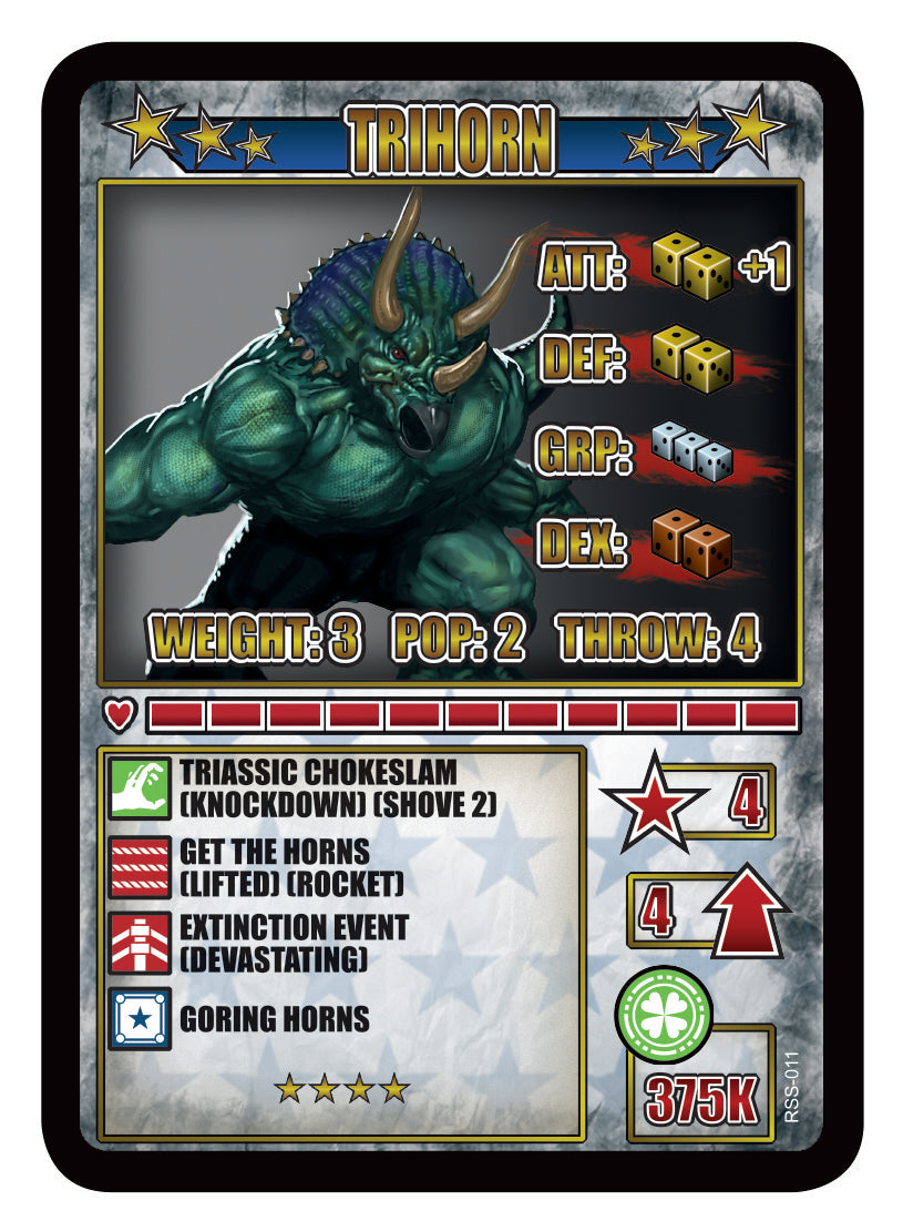 RUMBLESLAM Superstar Card