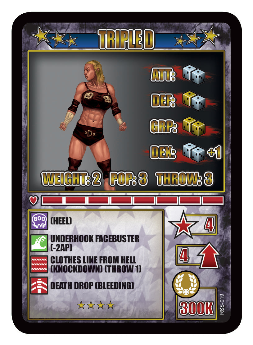 RUMBLESLAM Superstar Card