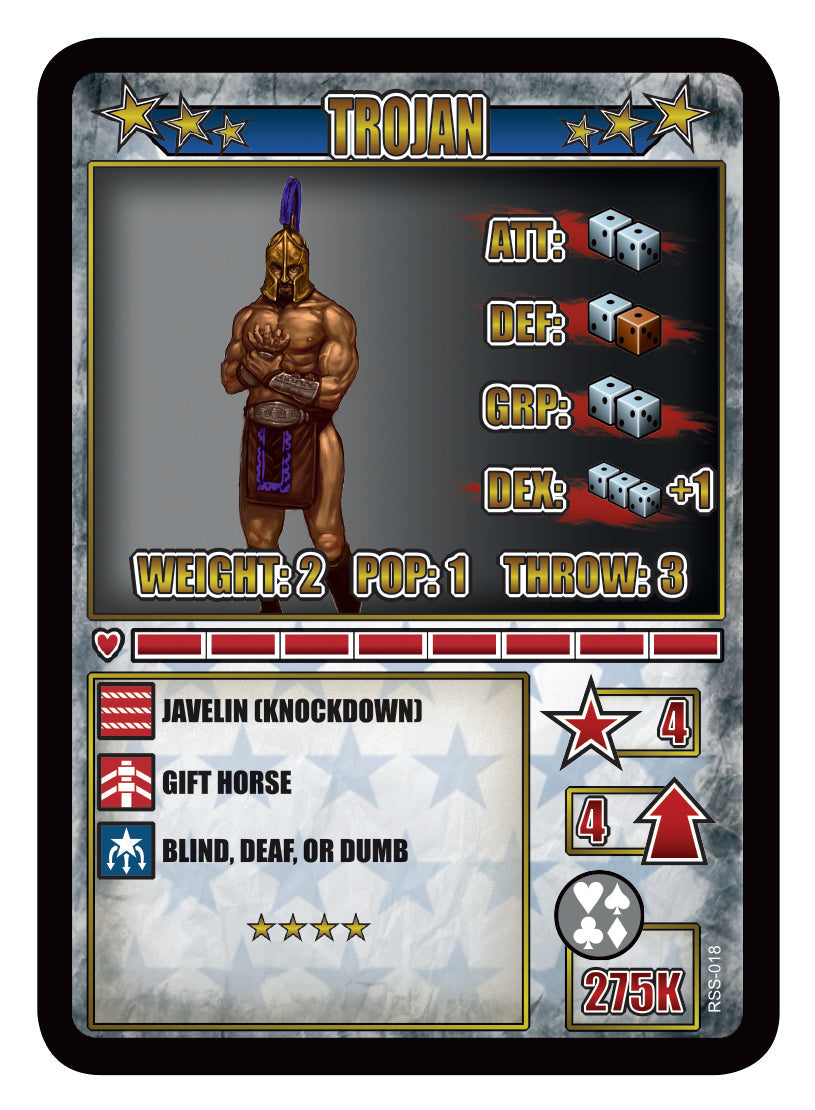 RUMBLESLAM Superstar Card