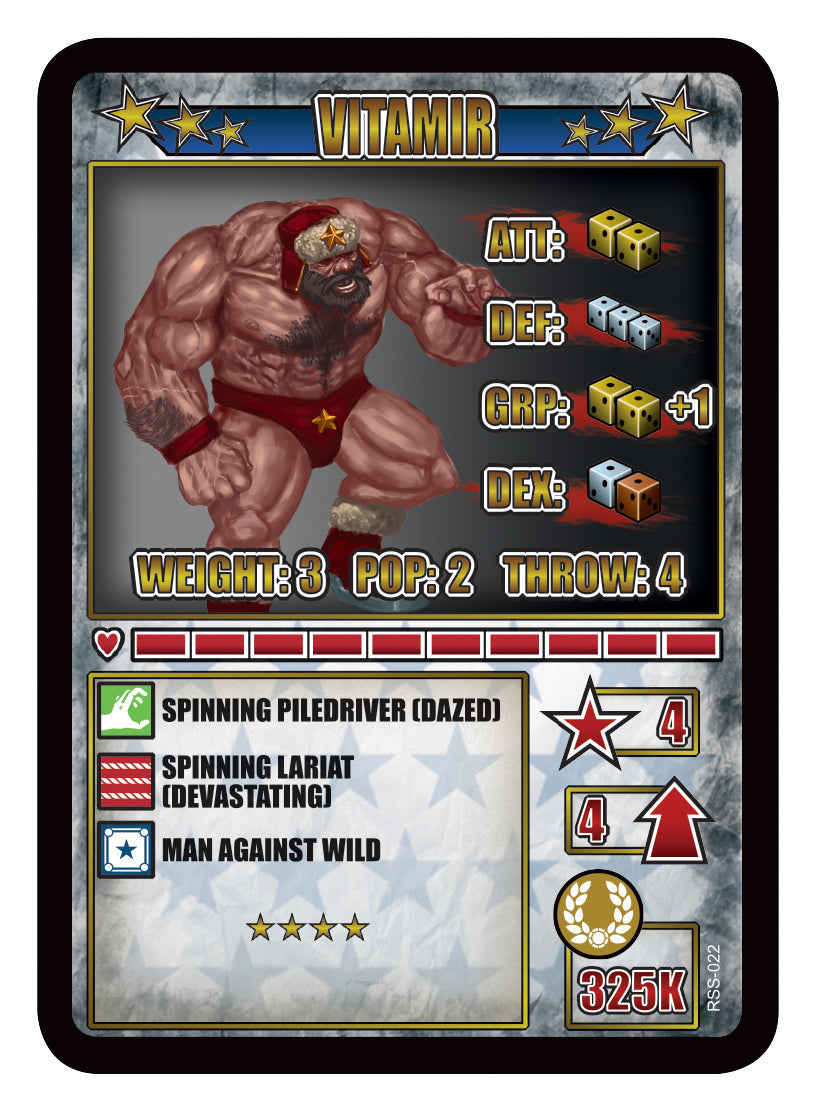 RUMBLESLAM Superstar Card