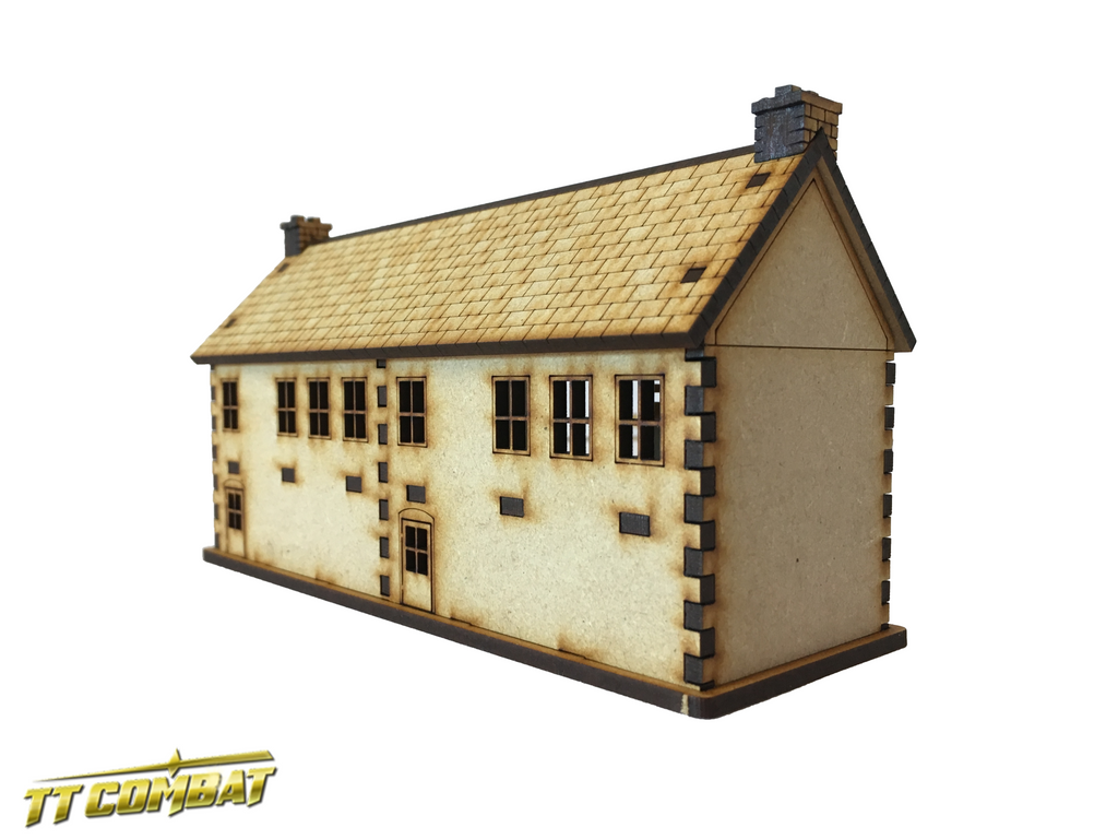 15mm Ruined Shops Set