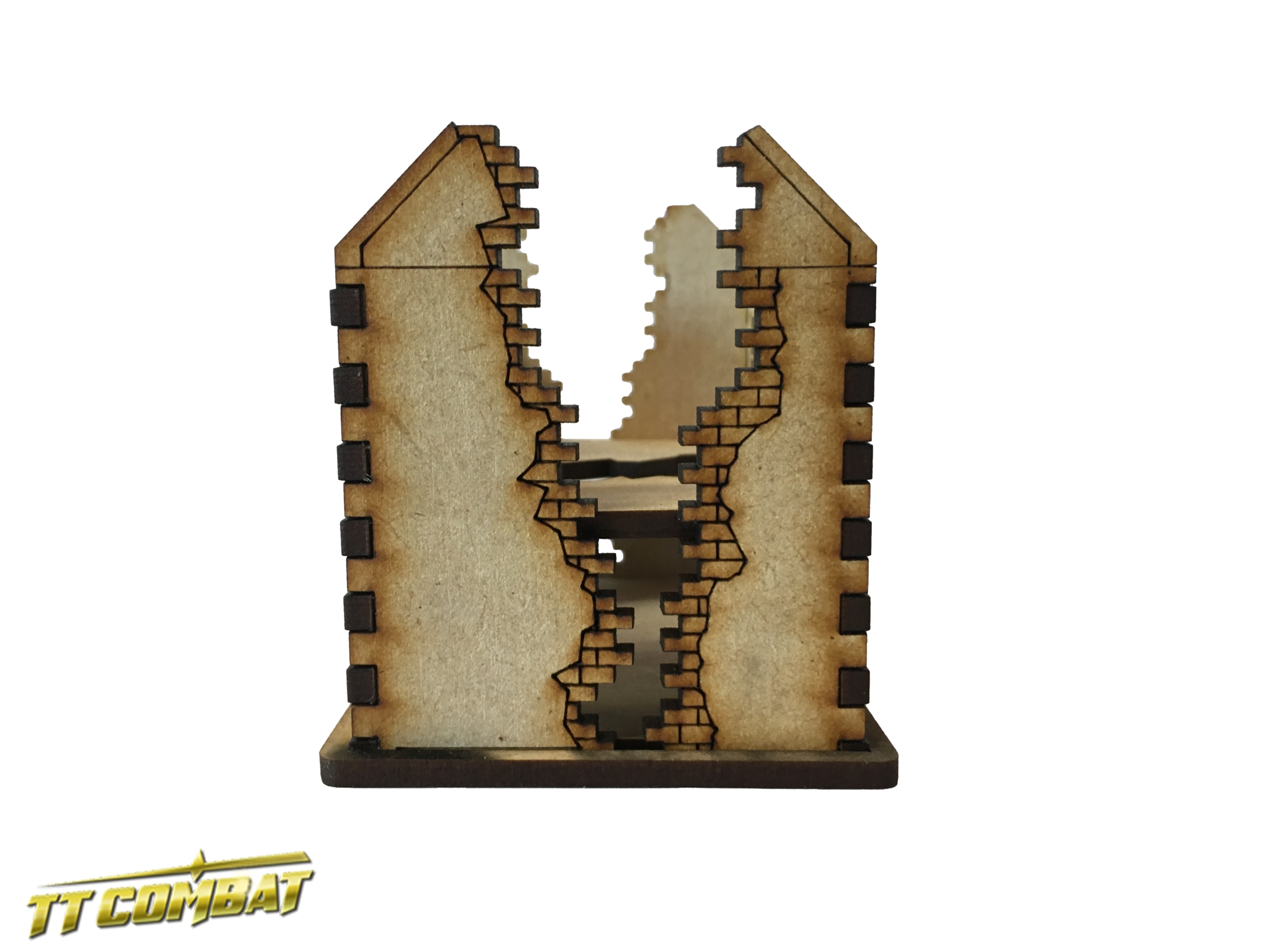 15mm Ruined Shops Set