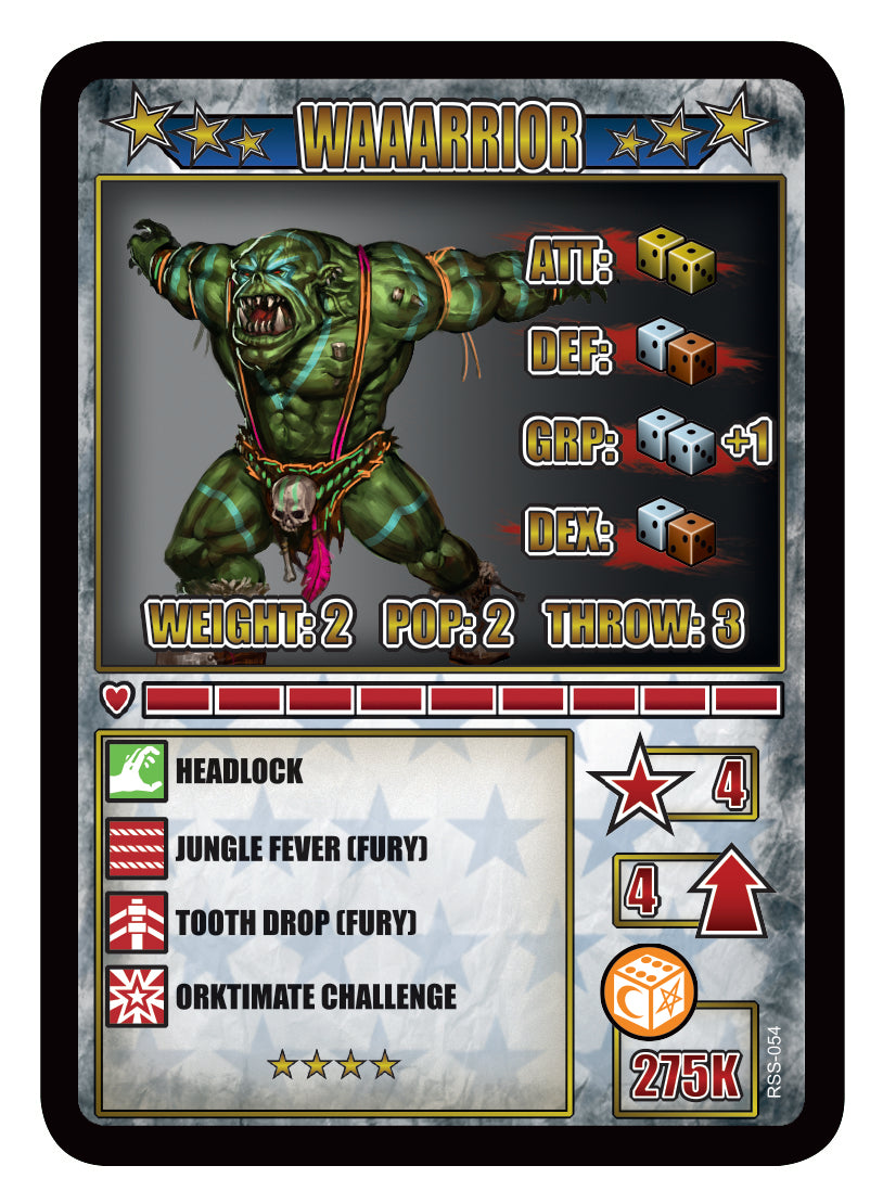 RUMBLESLAM Superstar Card