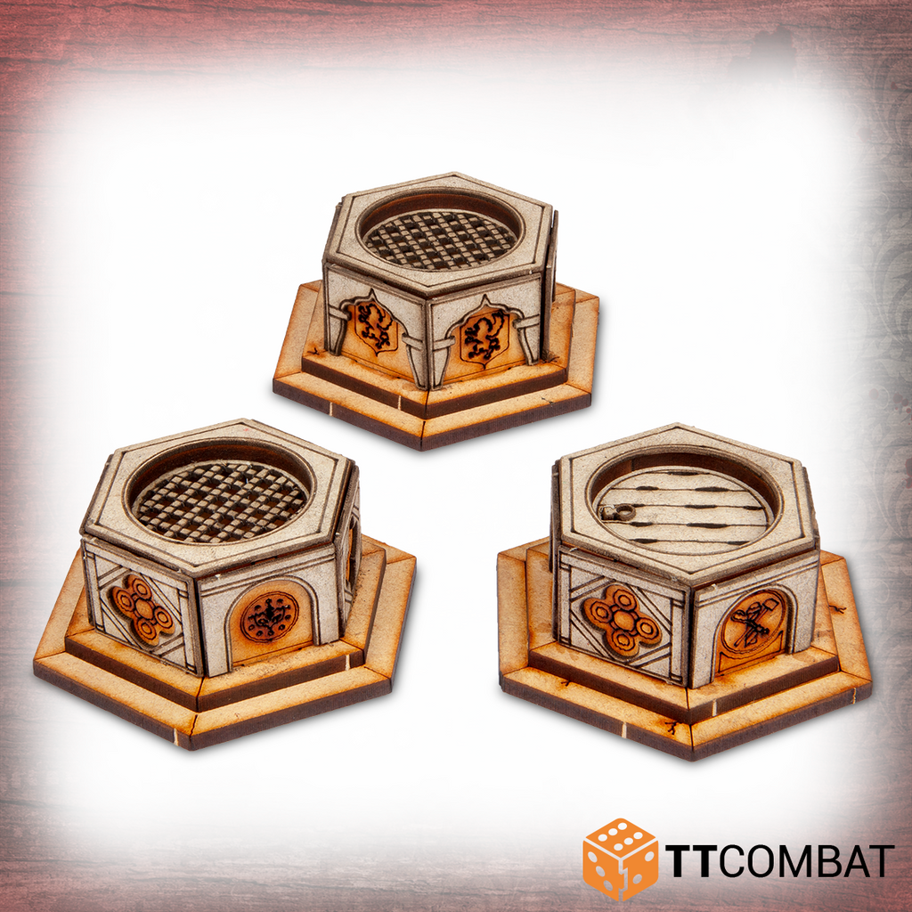 Venetian Hexagonal Wells