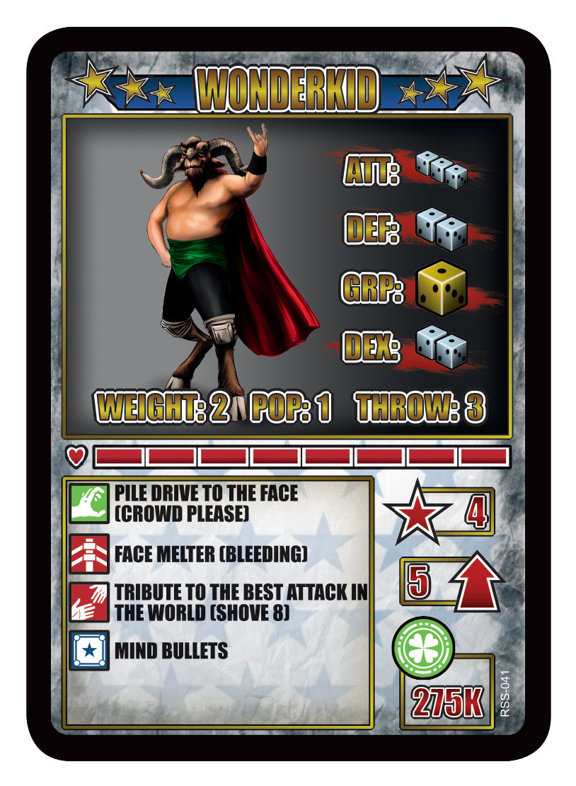 RUMBLESLAM Superstar Card