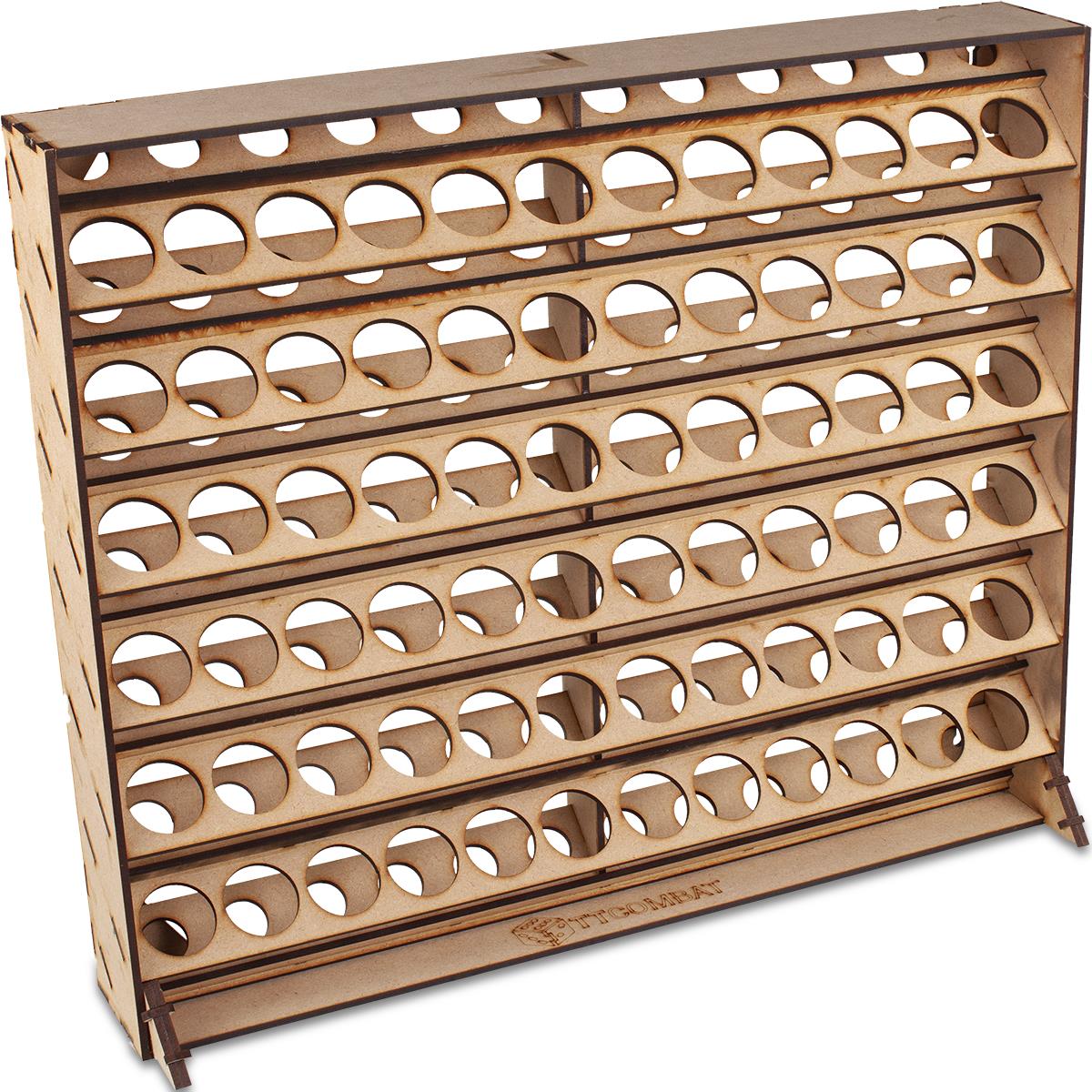 TTCombat & Vallejo Paint Rack 72