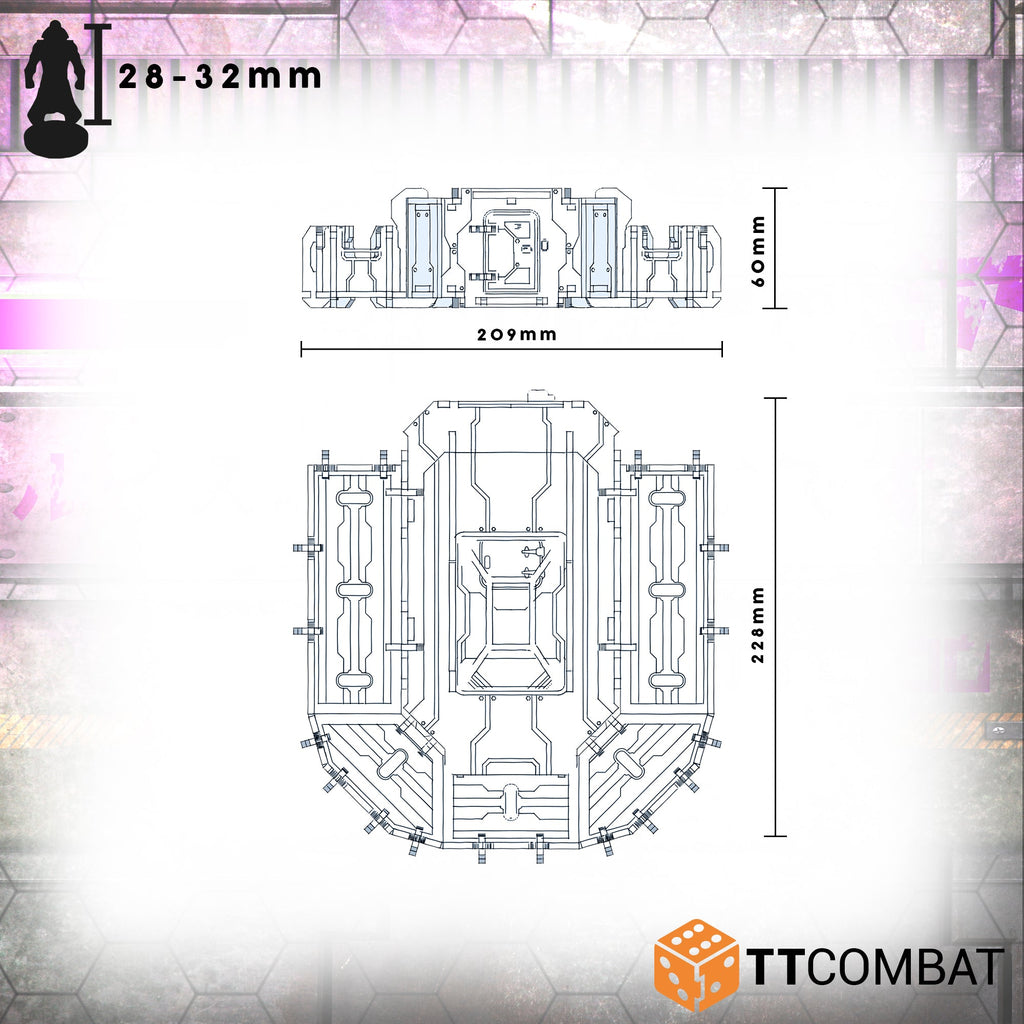 M.U.L.E Helipad Lobby