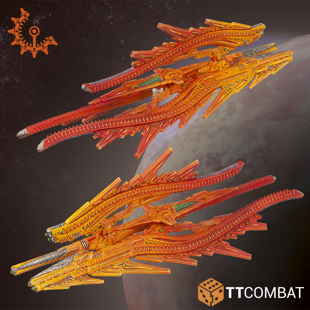 Shaltari Battlecruisers