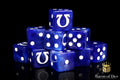 Omega | White (25 Square Corner Dice)