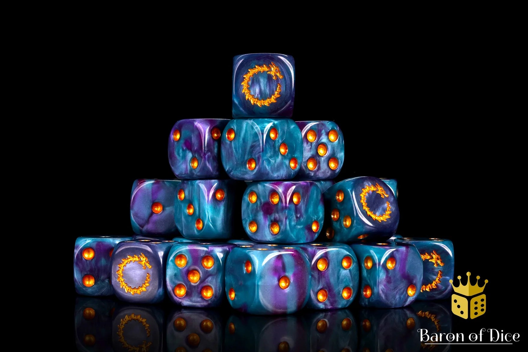 Infinity Dragon (25 Round Corner Dice)